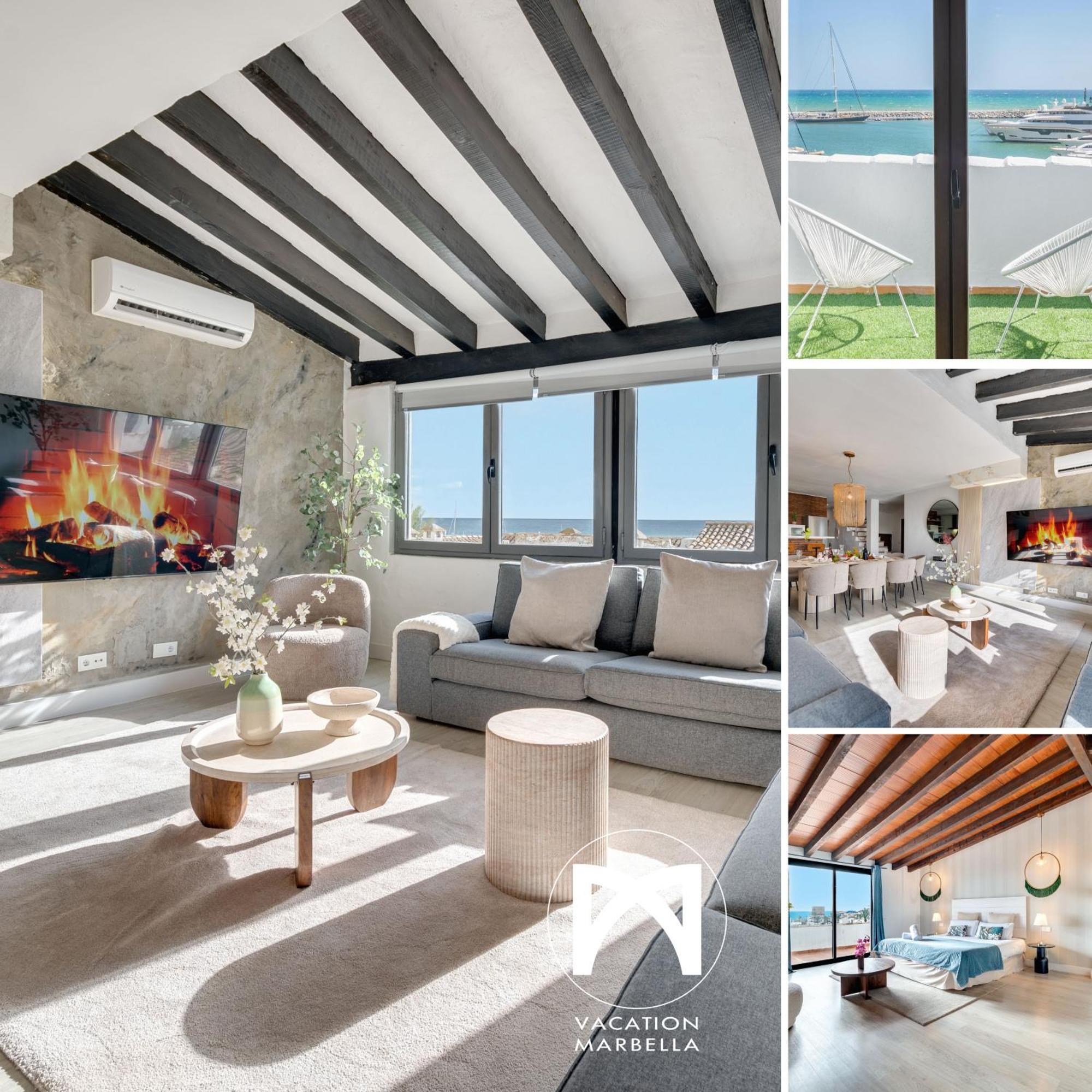 Vacation Marbella I Stylish 5Bdr Penthouse, Sea And Marina View Apartman Kültér fotó